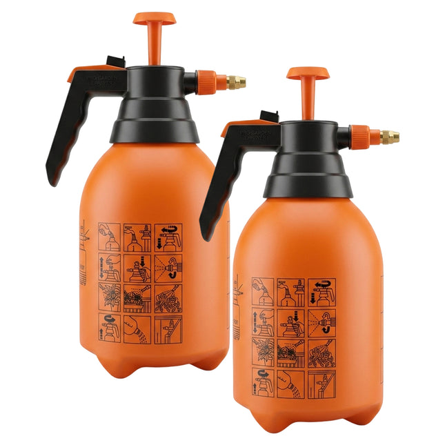 Nebulizzatore a Pressione per Piante 2 Litri con Ugello in Ottone Set 2 Pezzi Tutto Tutto Meno Meno®