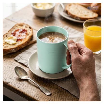 Tazza Mug in Plastica Resistente PlasticForte Linea Candy – 350ml Albero Forte Composite