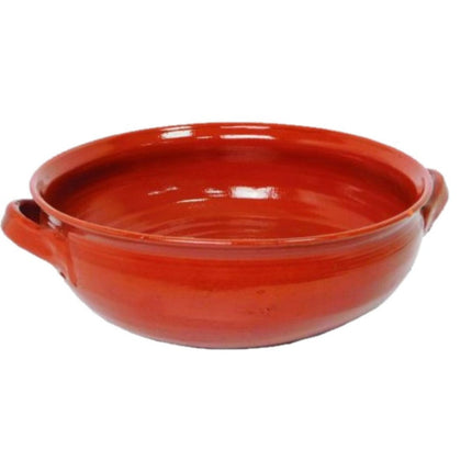 Tegame Bombato in Terracotta di alta qualità per cucina tradizionale e rustica Casalinghi Sicignano
