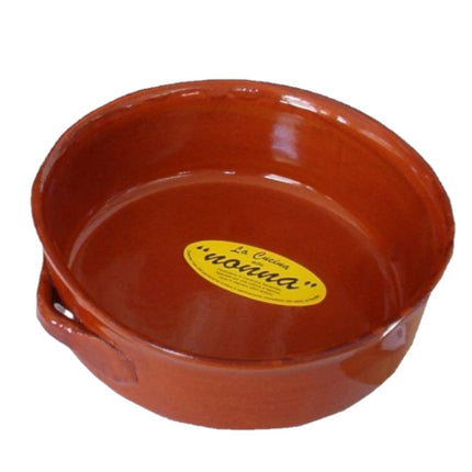Tegame Bombato in Terracotta di alta qualità per cucina tradizionale e rustica