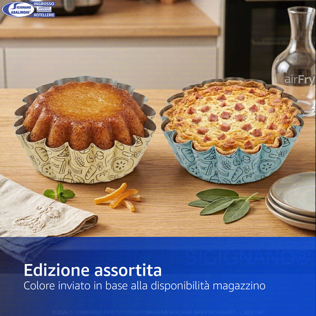 Forma Margherita Antiaderente Cm.20X5H Airfry Col. Ass. Accademia Mugnano