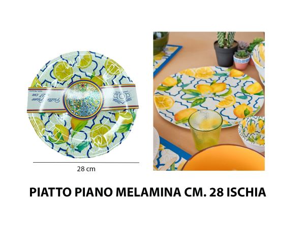 Arca Piatto Piano Melamina Cm.28 Ischia Arca