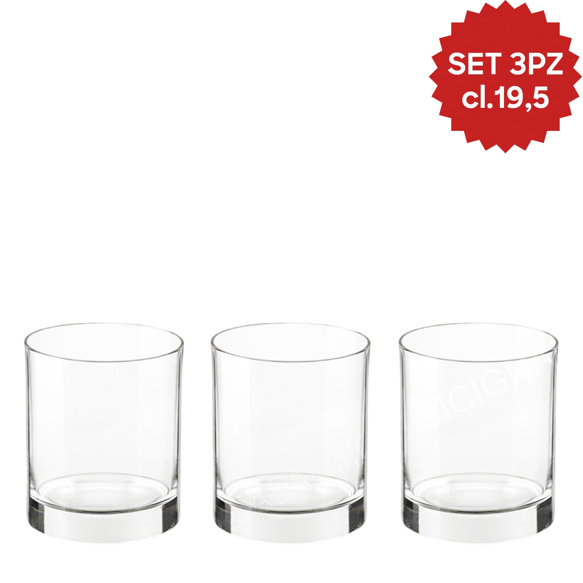 BICCHIERE CORTINA CONF. 3 PZ. CL.19,5 VINO Bormioli Rocco