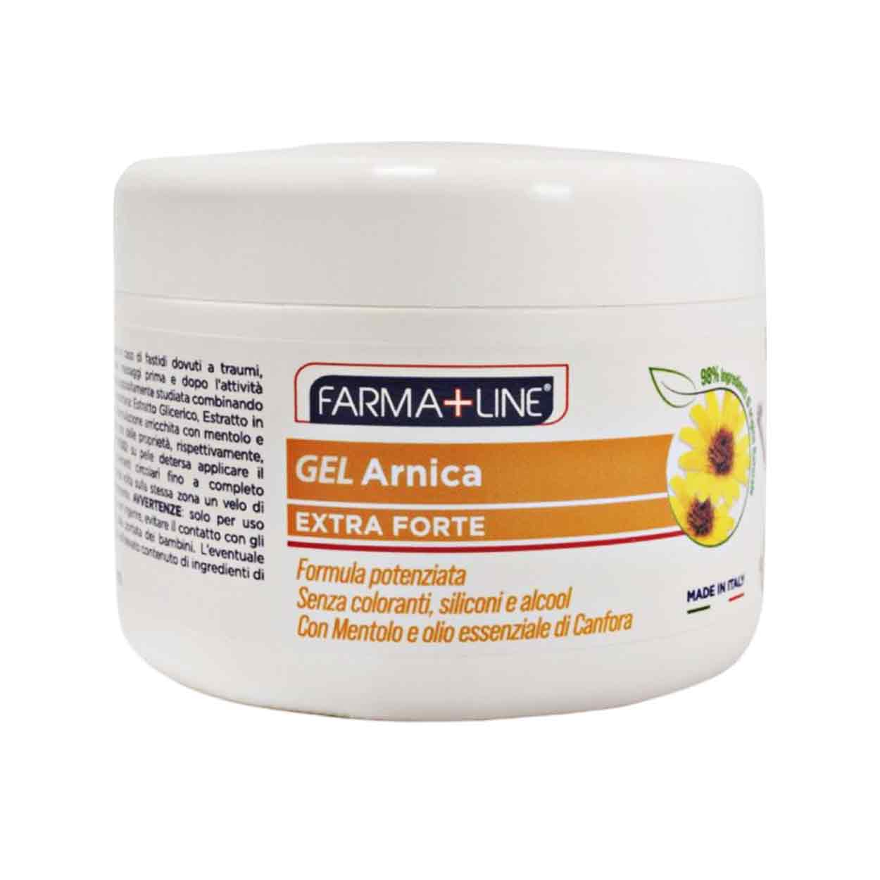 Irge Farmaline Gel Arnica Extra Forte 250 Ml – Formula Potenziata Con Mentolo E Canfora Naturale Irge