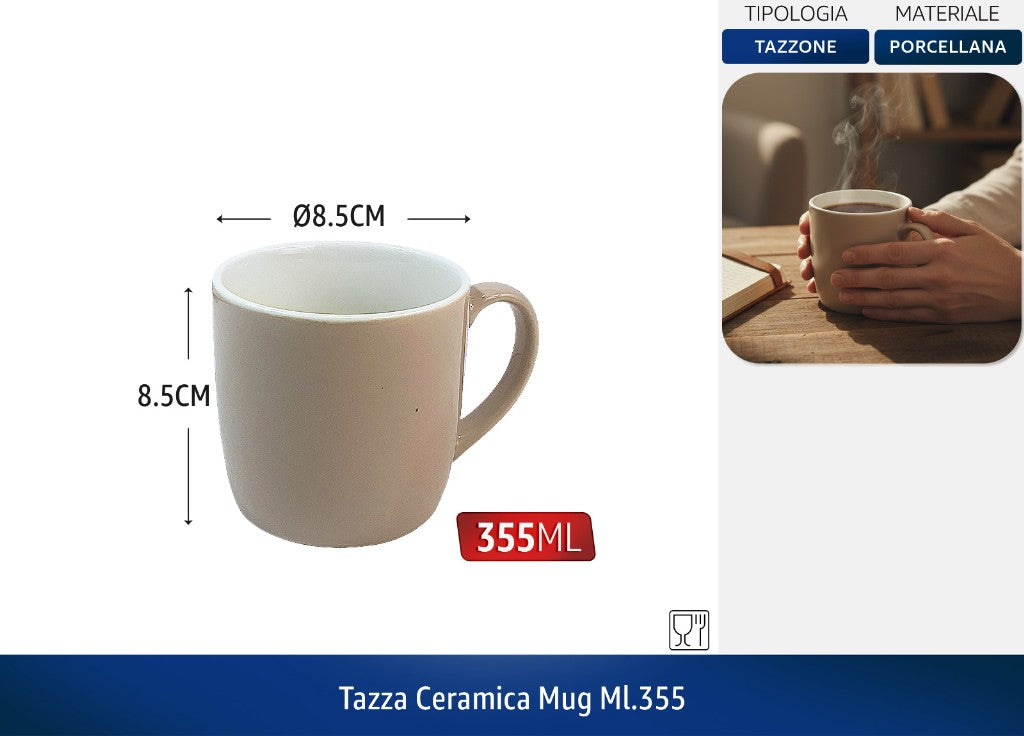 Tazza Ceramica Mug Ml.355 D&D Casalinghi