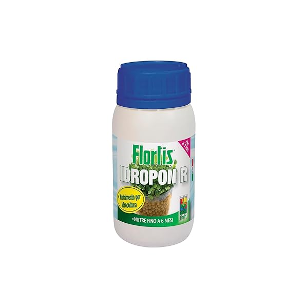 Flortis, Idropon R, Resina Sintetica a Scambio Ionico, Fornisce Nutrimento per le Piante Coltivate in Idrocoltura, Formato da 100 ml Flortis
