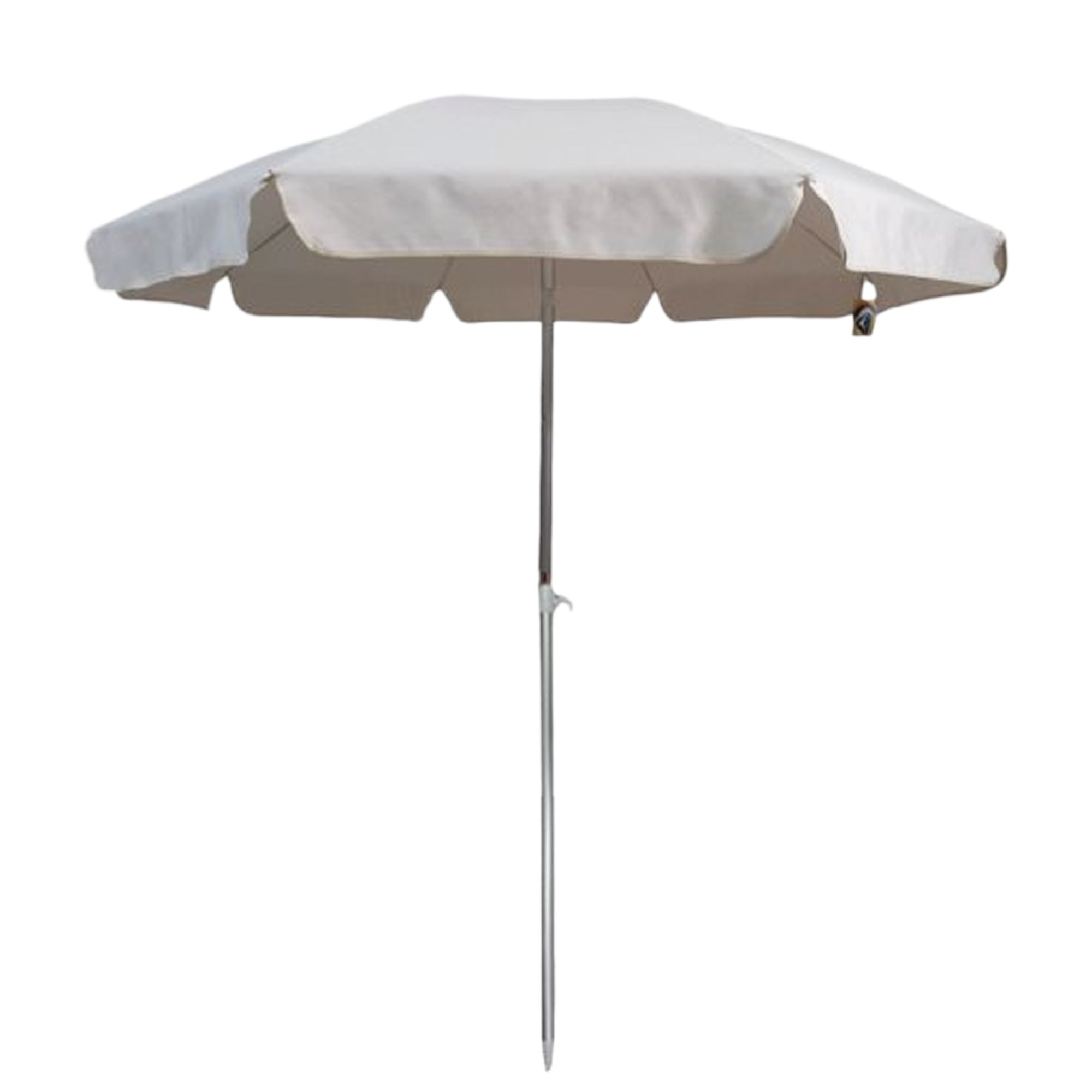 Ombrellone da Spiaggia Corvo 200 cm Made in Italy – Punta a Trivella Solo Ombrellone Design Assortito Sessa Ombrellificio