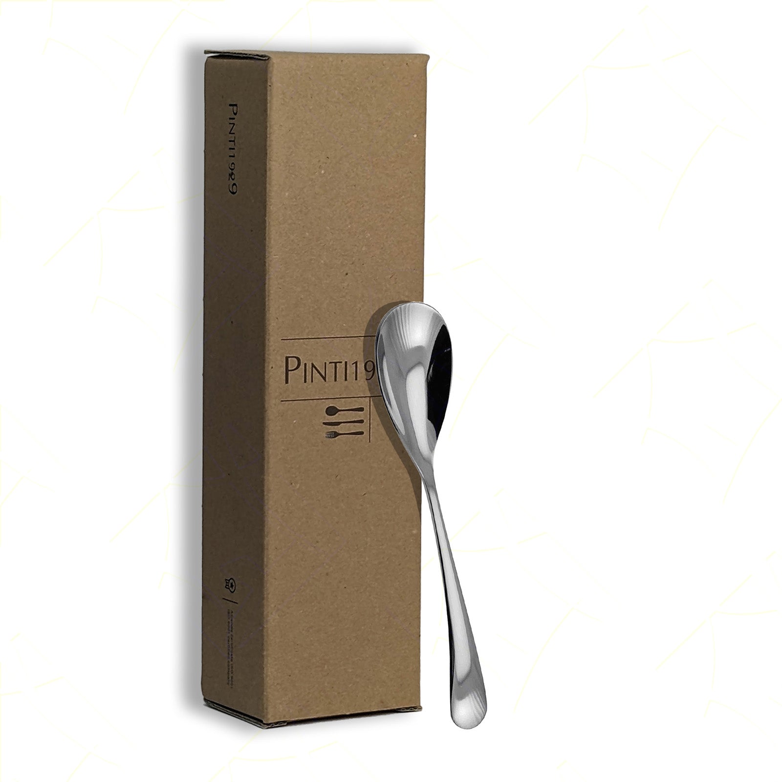 Pintinox Cucchiaino Da Caffè Swing In Acciaio Inox - Design Elegante, Per Bar Ristorante Casa Pintinox