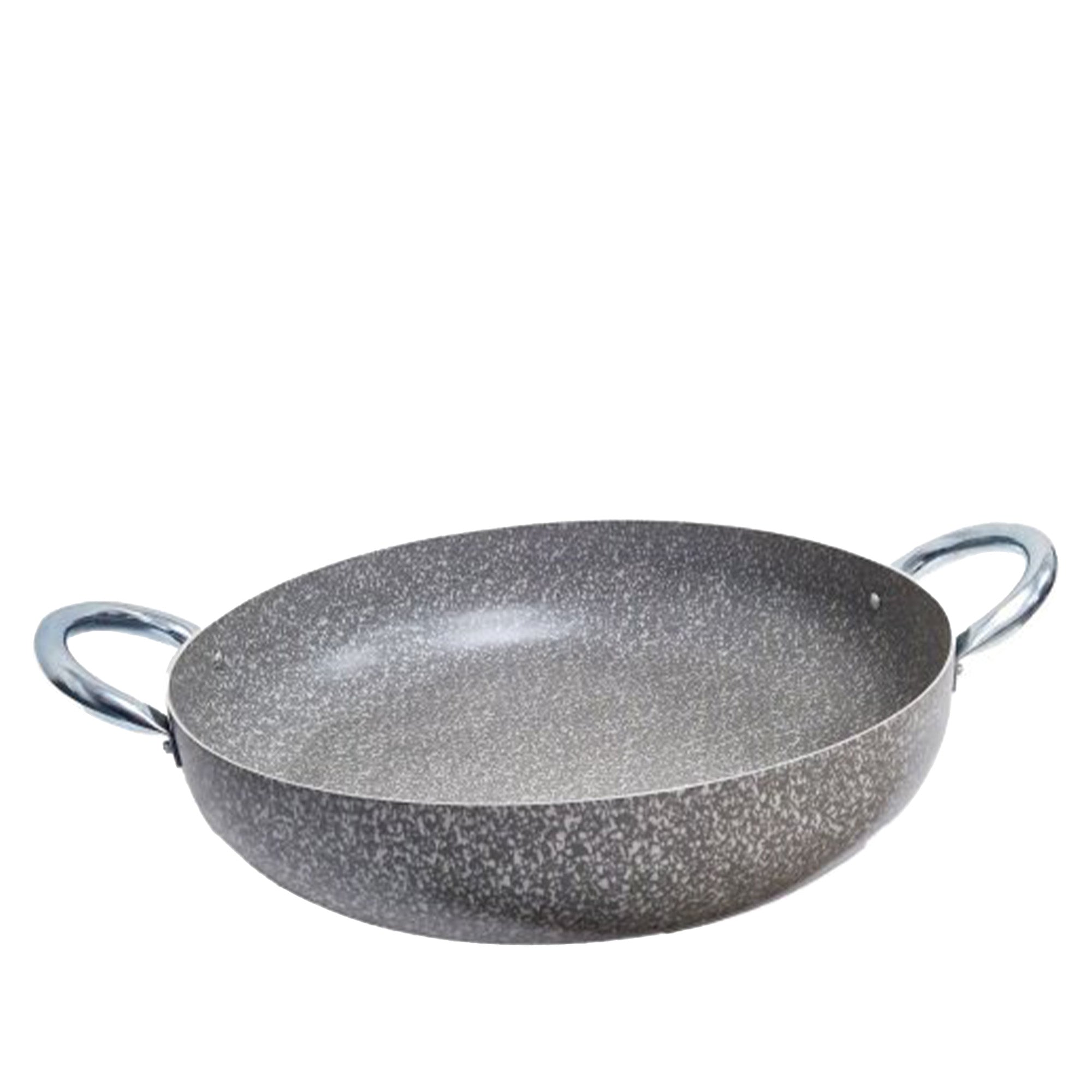 Pentalux Tegame Alto Antiaderente Stone Line – Alluminio 99.9% – Effetto Pietra – 28/32/36/40 Cm – Pfoa Free Pentalux