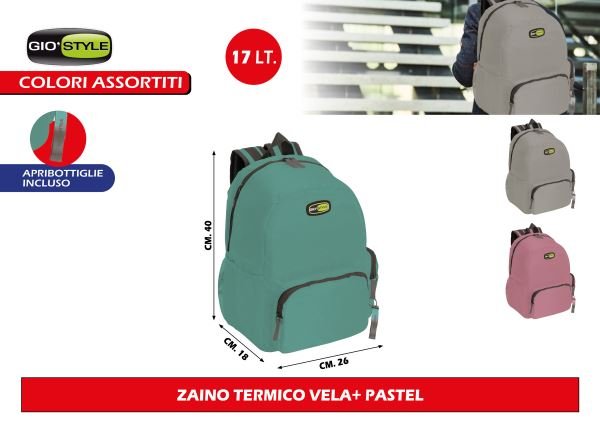 Giò Style Zaino Termico Vela+ Pastel Giò Style