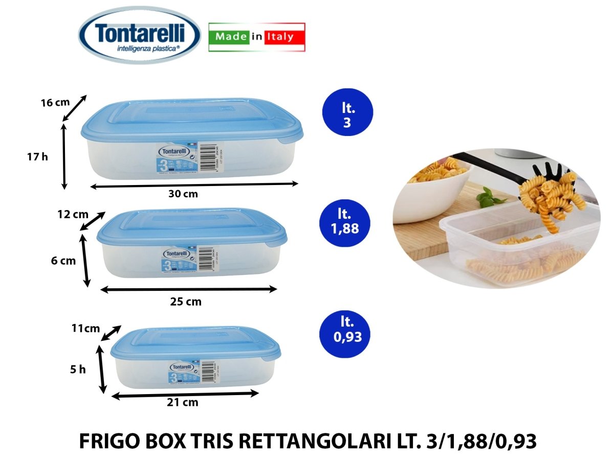 Tontarelli Frigo Box Tris: La Soluzione Completa Per La Tua Cucina Organizzata Tontarelli