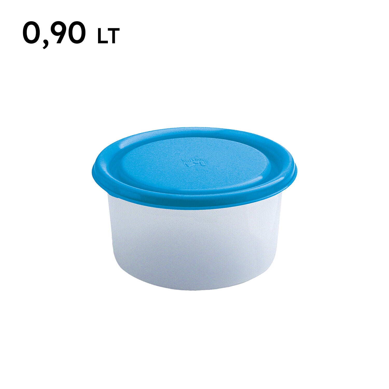 Belli & Forti Contenitori In Plastica Ermetico Per Frigorifero Microonde Rotondo 0,9/1,8/2,5 L 0,90 L Belli & Forti