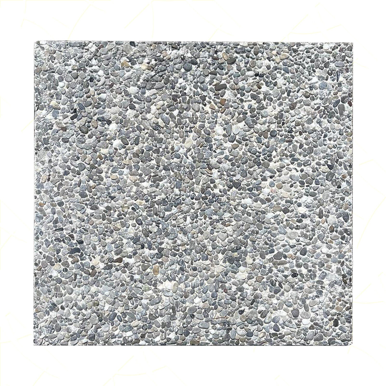 Cerino Pavimenti Mattonella Base Ombrellone Granito Pesante 22Kg 50X50Cm Singolo Cerino Pavimenti